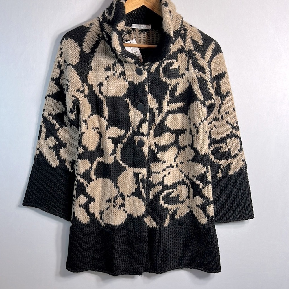 Nara Maglie Cardigan Sweater Coat size M/L NWT